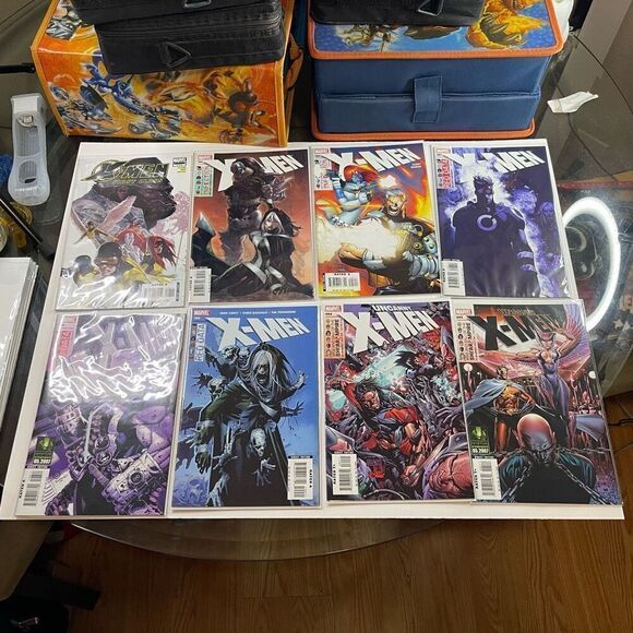 X-Men Comic Book Lot 195-199 First Class 8 Uncanny 484 485 Marvel Primary Infect - Picture 1 of 9